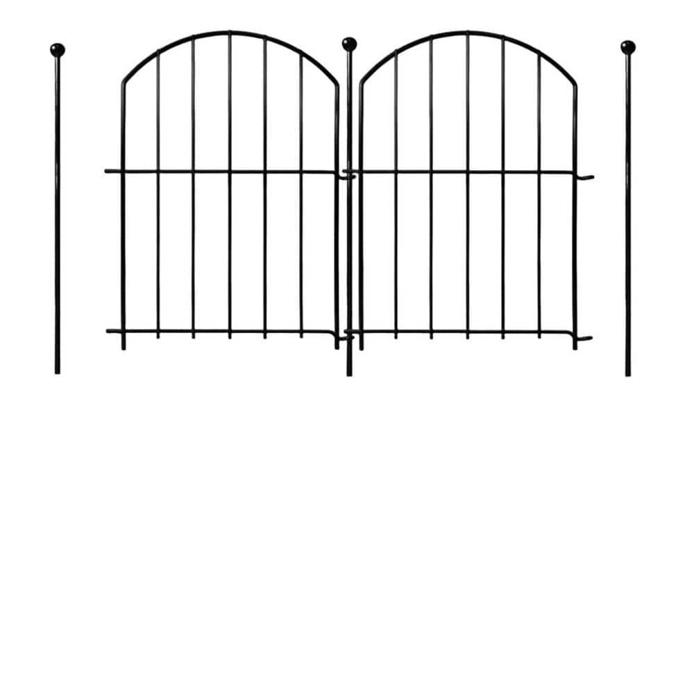 Metal Garden Fencing 26 Panels 17 in. (H) x 26 ft. (L) Rustproof Metal Wire Border Panel Fencing price history on PriceWatchPro