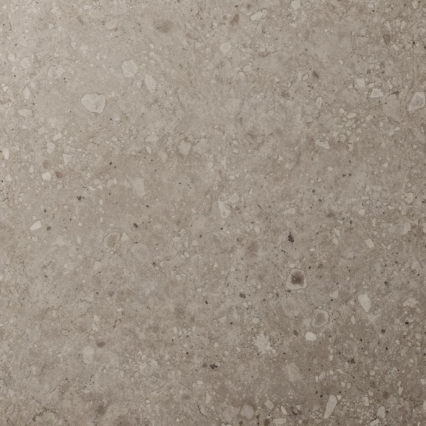 Luxe Terrazzo Taupe 47.16 in. x 47.16 in. Terrazzo Look Matte Porcelain Floor and Wall Tile (30.98 sq. ft. / Case)