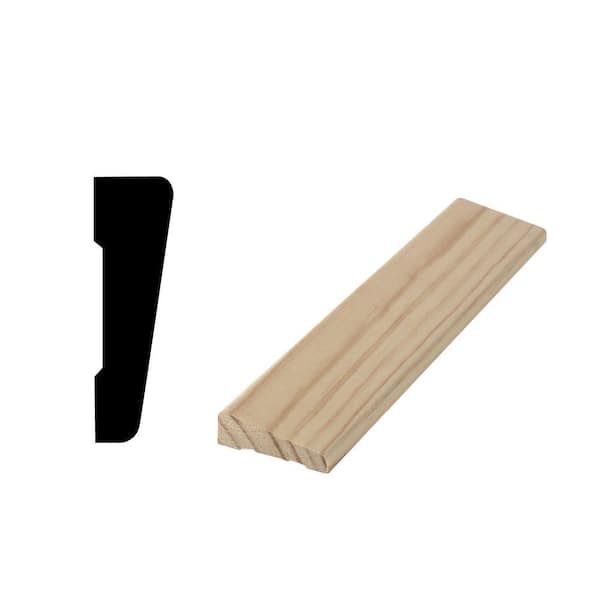 Woodgrain Millwork WM 324 - 11/16 in. x 2-1/4 in. Solid Pine Door and Window Casing Molding