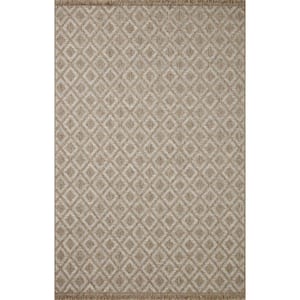 Dawn Natural Diamond 2 ft.-3 in. x 3 ft.-9 in. Indoor/Outdoor Area Rug