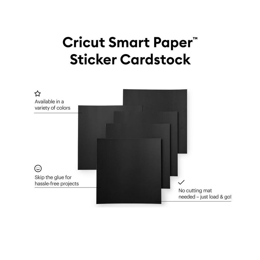 Buy Smart Paper Sticker Cardstock, Black Online at Lowest Price in Ubuy