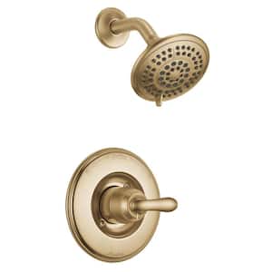 Linden 1-Handle 1-Spray Shower Only Faucet Trim Kit in Champagne Bronze (Valve Not Included)