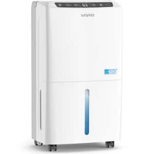 34 pt. 1,200 sq.ft. Energy Star 2024 home Dehumidifier in. White with Bucket