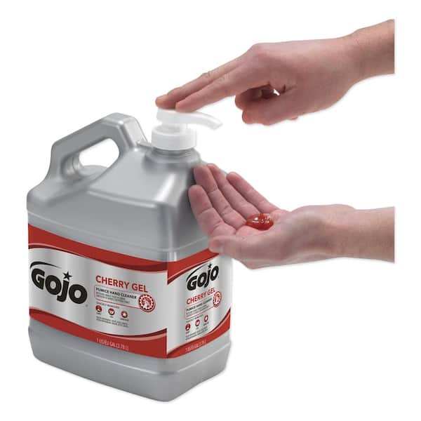 GOJO Cherry Gel Pumice Hand Cleaner, Cherry Scent, 10 Oz Bottle  : Beauty & Personal Care