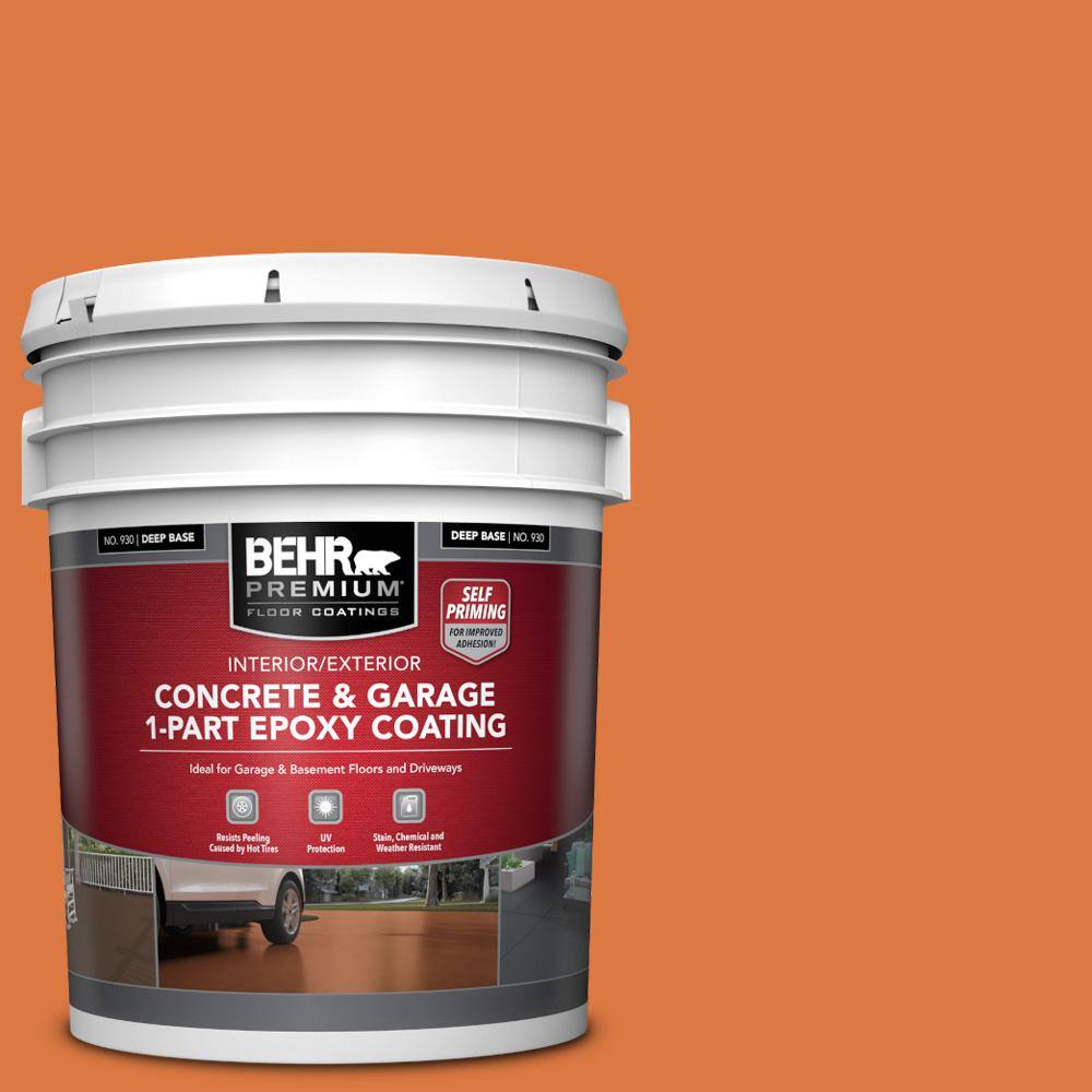 5 gal. #P210-7 Japanese Koi Self-Priming 1-Part Epoxy Satin Interior/Exterior Concrete and Garage Floor Paint price history on PriceWatchPro