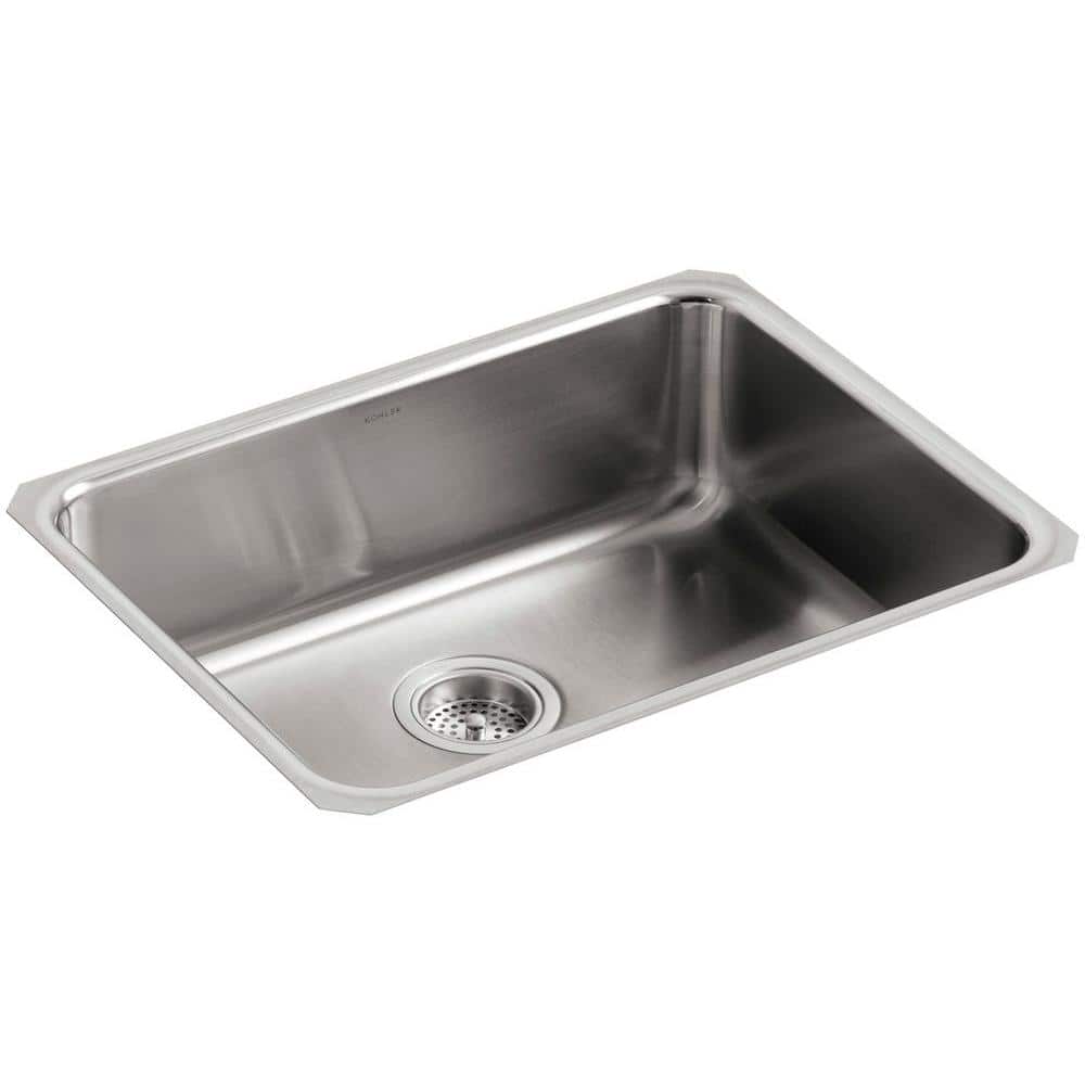 Extra-Large Stainless Steel Undermount Single-Bowl Kitchen Sink