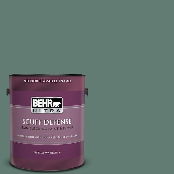 BEHR ULTRA 1 gal. #S430-6 Forest Edge Extra Durable Eggshell Enamel Interior Paint & Primer