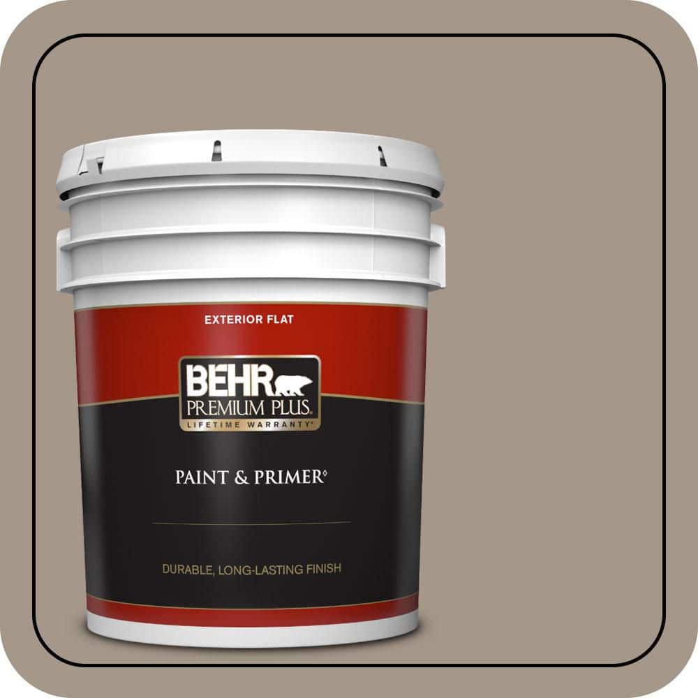 5 gal. #PPU5-07 Studio Taupe Flat Exterior Paint & Primer price history on PriceWatchPro