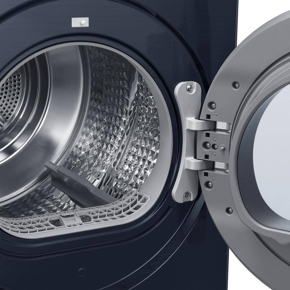 Brushed Navy 7.8 cu. ft. Front Load Electric Dryer with AI Optimal Dry