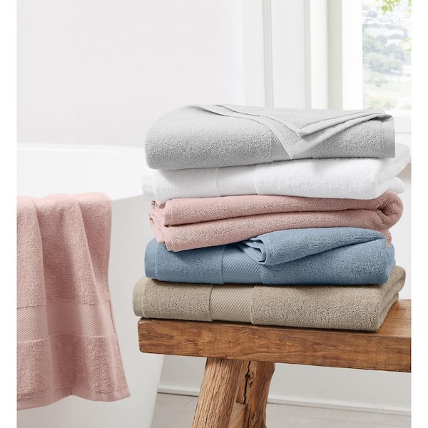 Luxe 10-Piece Blush Turkish Cotton Towel Set