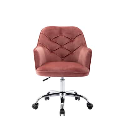 Pink Office Chairs Home Office Furniture The Home Depot