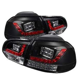 Volkswagen Golf / GTI 10-13 LED Tail Lights - Black