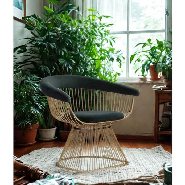 Chandler Modern Black Velvet Dining Chair