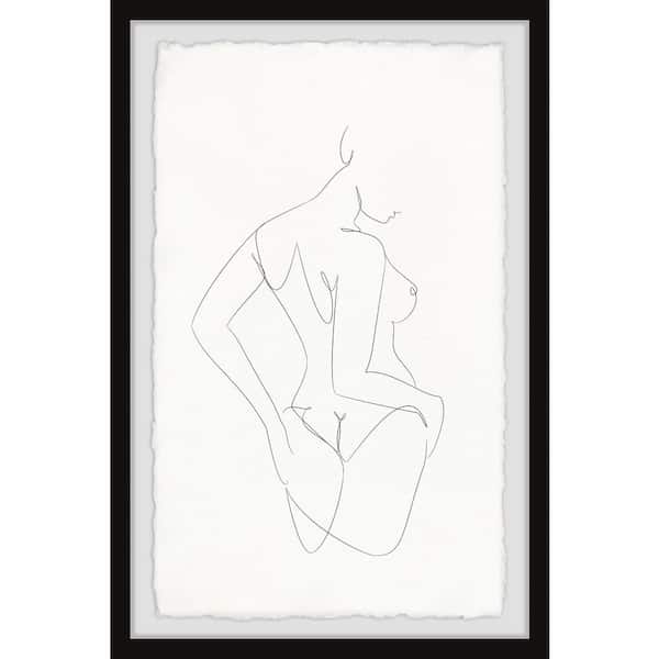Unbranded I Will Stay by Marmont Hill Framed People Art Print 18 in. x 12 in.
