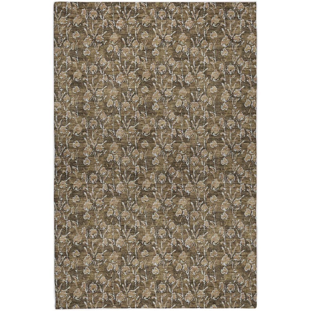 Dream Shag Premium Machine Washable Abstract ADS692 Brown 2 ft. x 7 ft. Runner Rug price history on PriceWatchPro