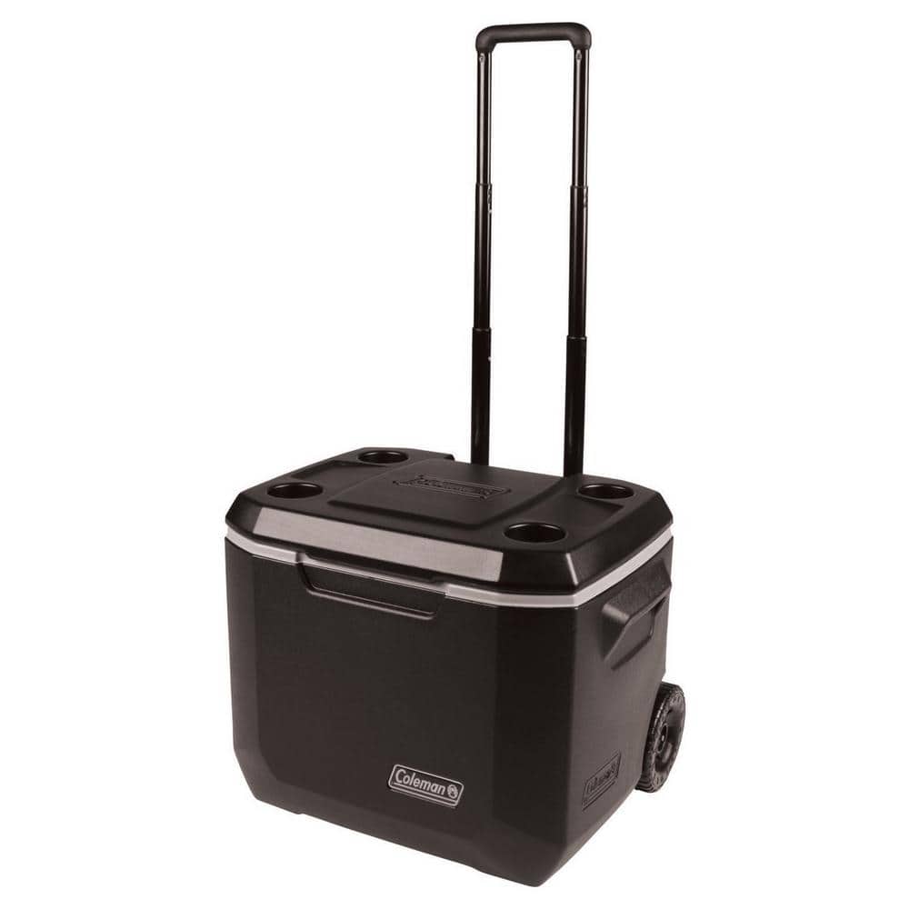 Coleman Black 50 Quart Insulated Wheeled Cooler