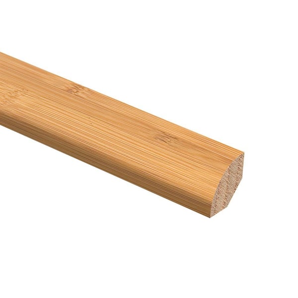 Zamma Bamboo Toast 3/4 in. Thick x 3/4 in. Wide x 94 in. Length Wood Quarter Round Molding