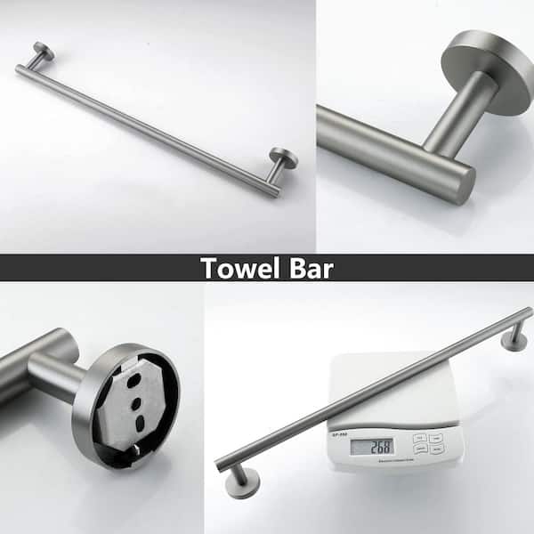 Under Cabinet Paper Towel Holder 304 Stainless Steel Space Saving Wall  Mount Special Ratchet One Hand RV Paper Towel Holder for