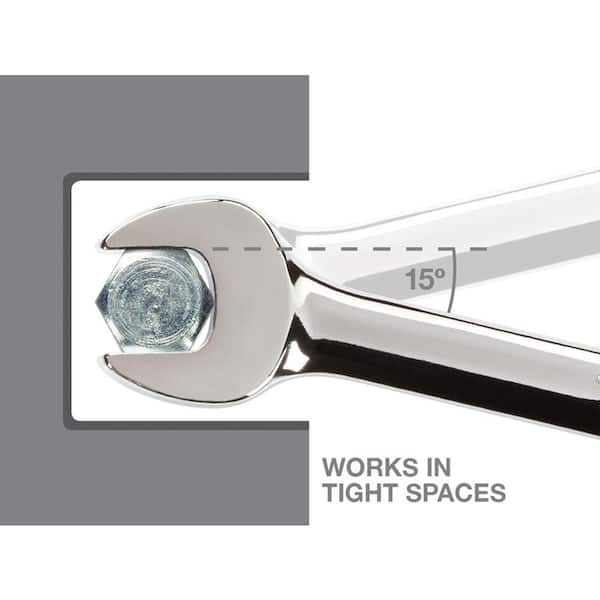 TEKTON 11 mm Stubby Combination Wrench 18066 - The Home Depot