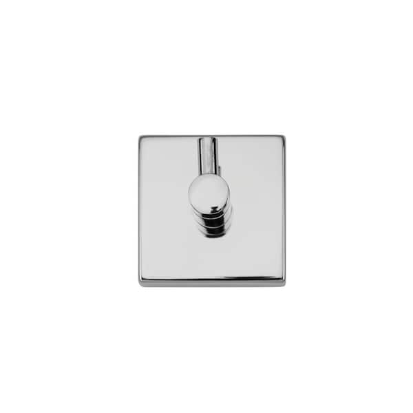 Croydex Chester Flexi-Fix Wall Mount Single Towel J-Hook In Chrome ...