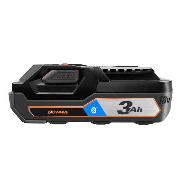 RIDGID - 18-Volt OCTANE Lithium-Ion Bluetooth 3.0 Ah and 6.0 Ah Battery Starter Kit with Charger