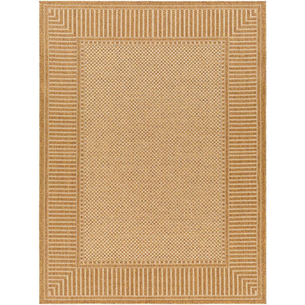 Artistic Weavers Pismo Beach Natural Wheat 9 ft. x 12 ft. Border Indoor/Outdoor Area Rug PMB2303