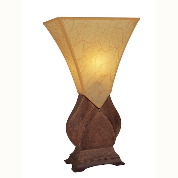 ORE International 23.5 in. Brown Table Lamp