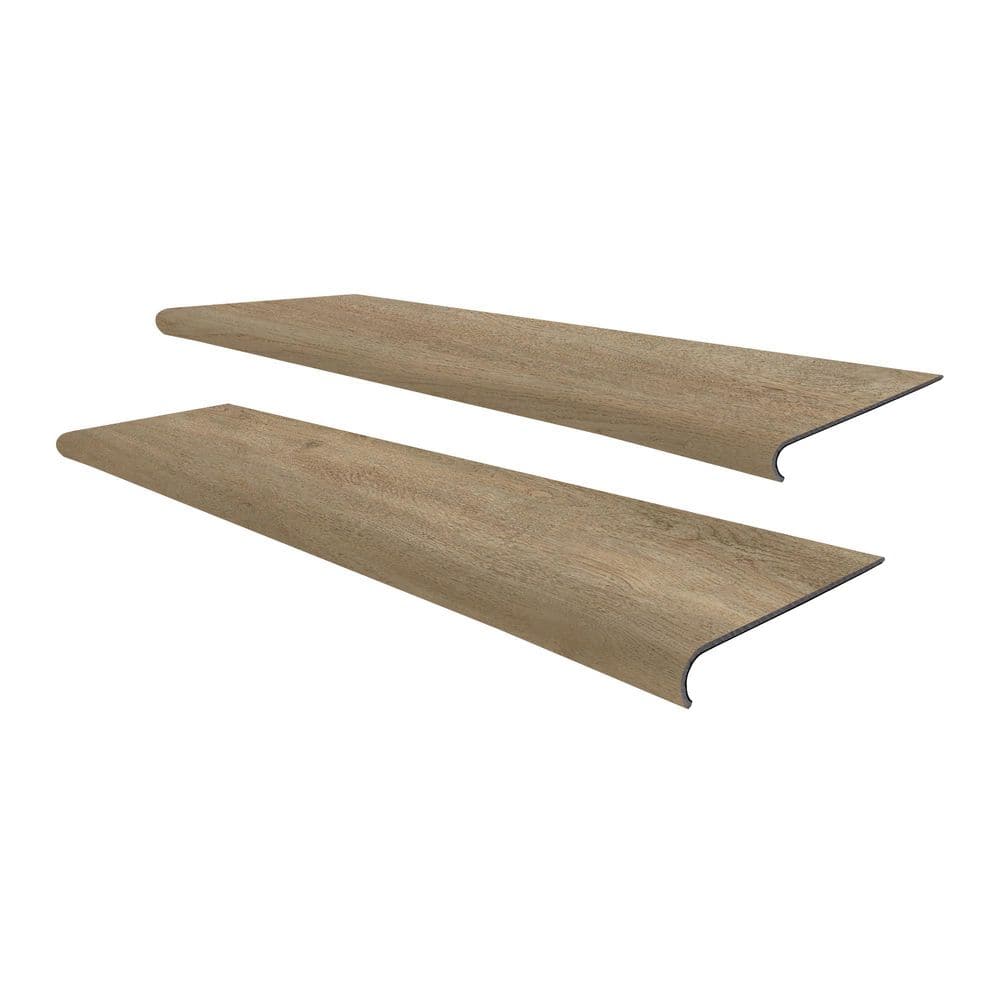Hard Maple Vinyl Stair Tread Molding-Exact Match for Vinyl Floors, 2 Pieces per Box, 6 mm. T x 48 in. L x 12.2 in. W price history on PriceWatchPro