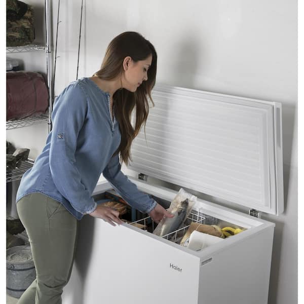 Haier 7.1 cu. ft. Chest Freezer in White HF71CM33NW - The Home Depot