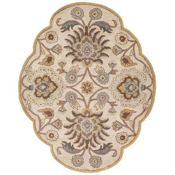 Livabliss Artes Beige 9 ft. x 12 ft. Area Rug