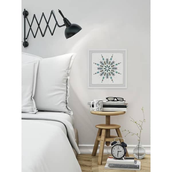 Unbranded 40 in. H x 40 in. W "Beetle Kaleidoscope" by Marmont Hill Framed Printed Wall Art