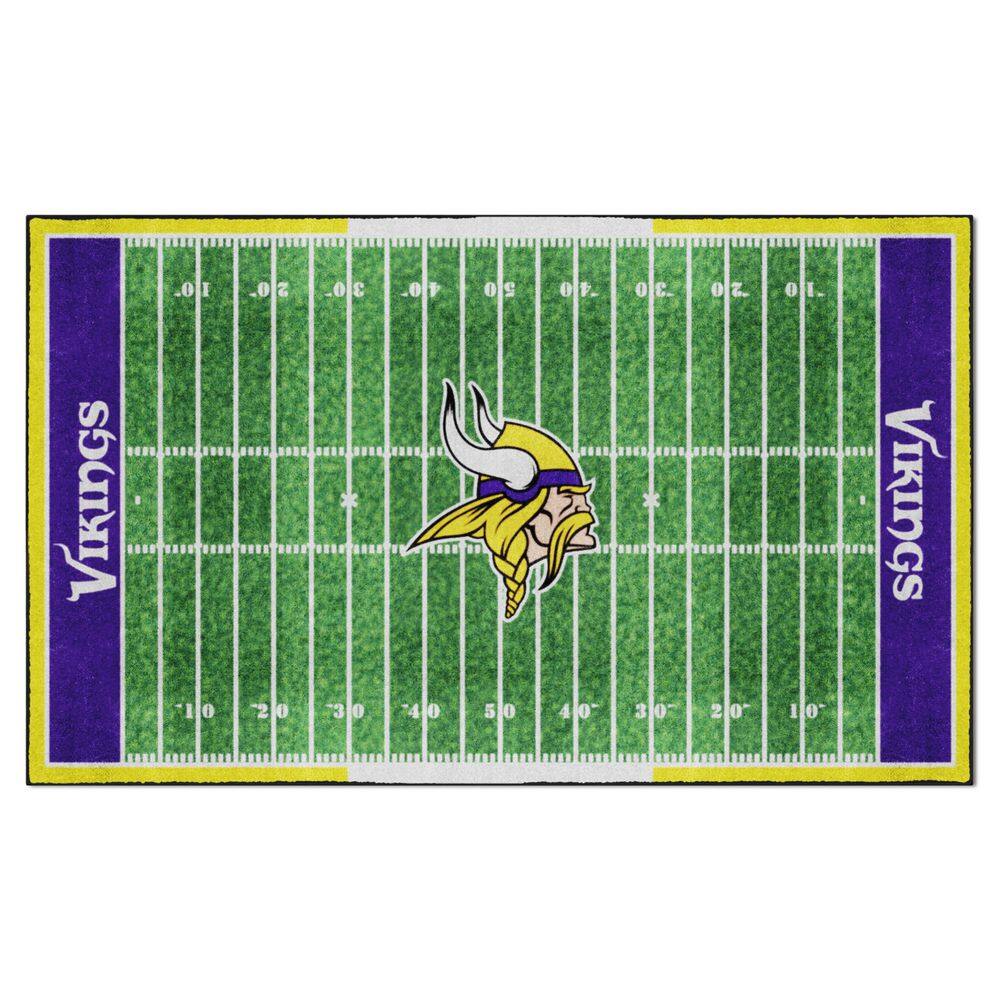 FANMATS NFL - Minnesota Vikings Mascot Mat 30.15 in. x 36 in. Indoor Area  Rug 20977 - The Home Depot