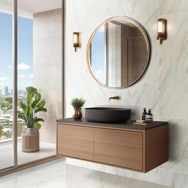 Kolasus White 12 in. x 24 in. Polished Porcelain Marble Look Floor and Wall Tile (16 sq. ft./Case)