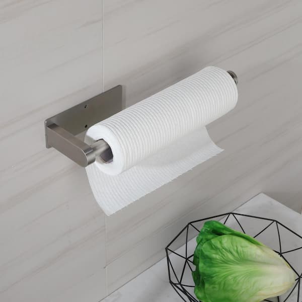Hutzler Low Profile Countertop Gray Paper Towel Holder 3880GY - The Home  Depot
