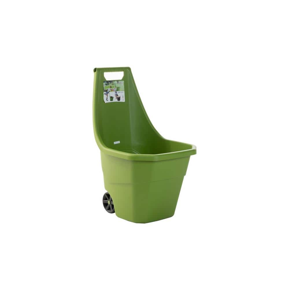 Alfresco Home Olive Green Urban Load and Go Wheelbarrow-Olive Green 615 ...