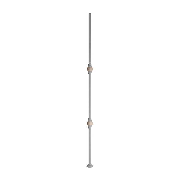 Spheria Stainless Steel Square Baluster 1 3/4 in. x 1 3/4 in. x 41 in. 2-Oak ornament (10-Pack)