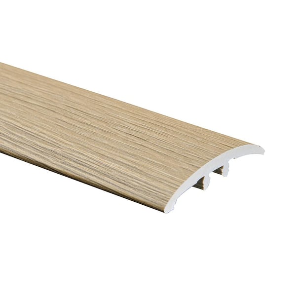 Malibu Wide Plank French Oak Santa Clara 0.275 in. Thickness x 1.85 in. Width x 94.48 in. Length Vinyl 3 in 1 Molding