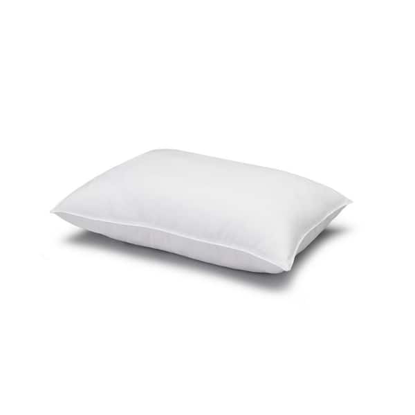 ELLA JAYNE Soft Plush Gel Fiber Filled Allergy Resistant Queen Size Pillow