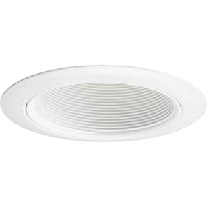 Contractor Select 4 in. New Construction or Remodel Recessed Downlight Baffle Trim