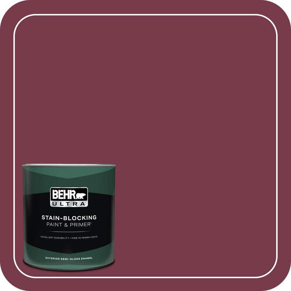 1 qt. #BIC-51 July Ruby Semi-Gloss Enamel Exterior Paint & Primer price history on PriceWatchPro