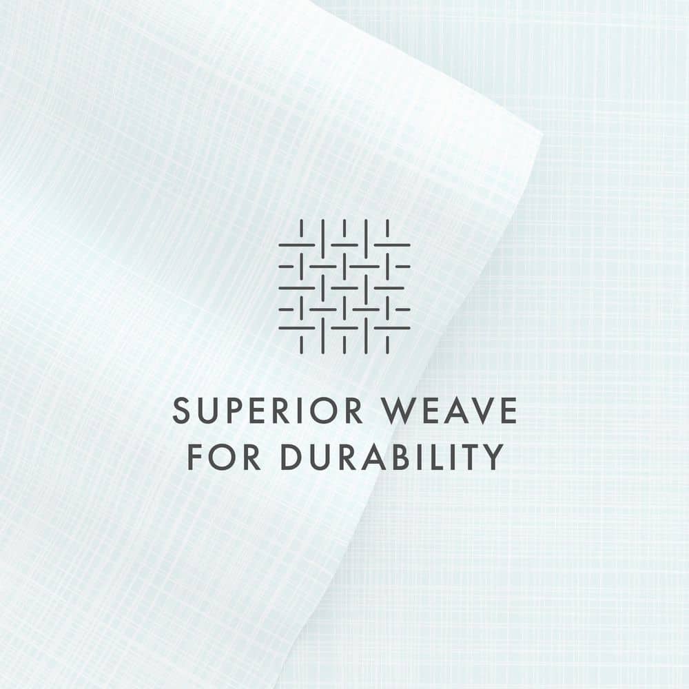 Aqua Floral Print California King Microfiber Sheet Set