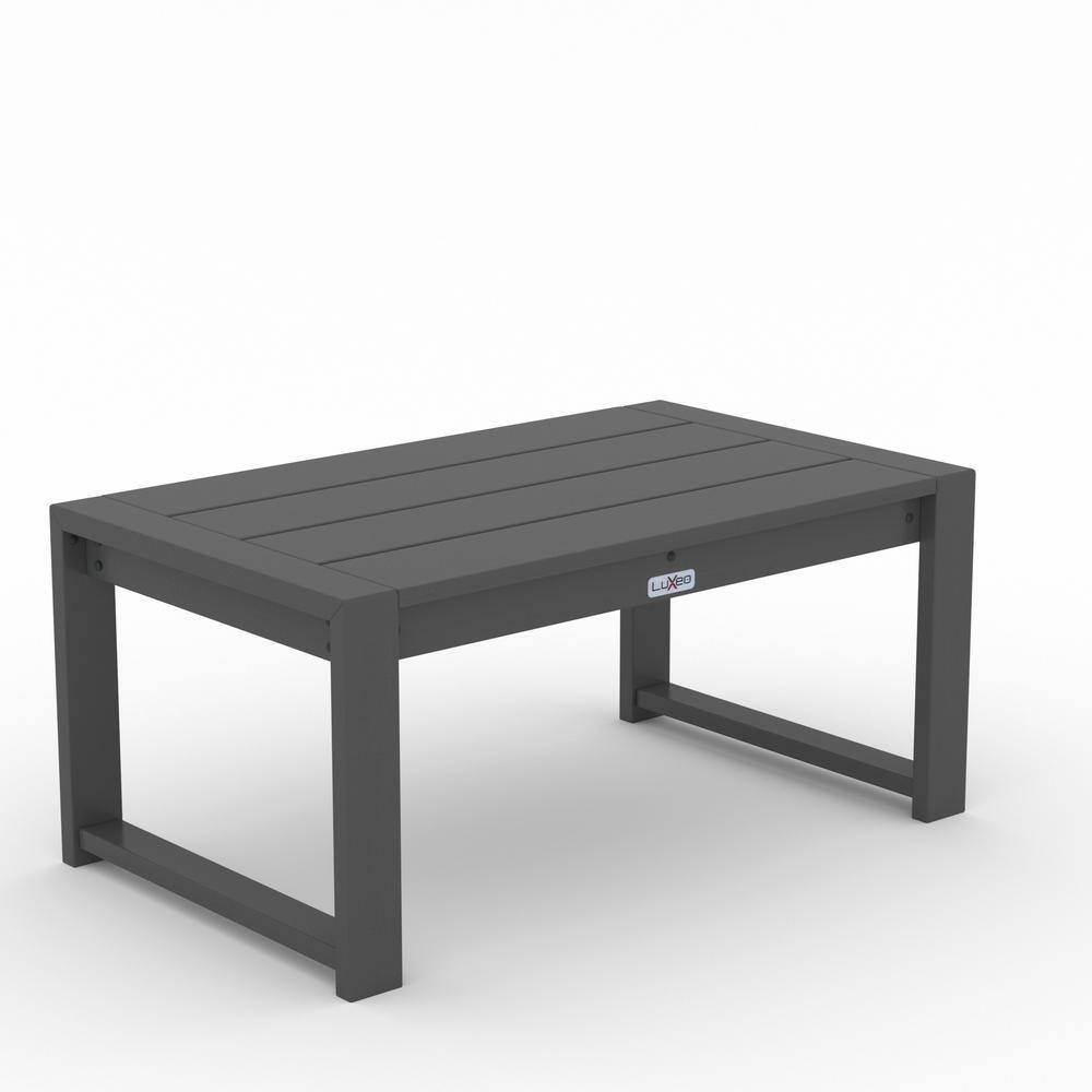 Malibu Gray HDPE 2-Person Outdoor Seating Set with Cushions