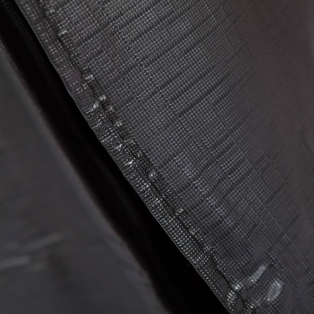 Heavy Duty Black Vinyl Full-Length Patio Heater Cover