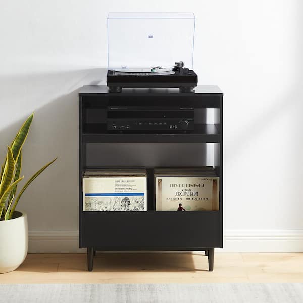 Liam Black Record Player Stand