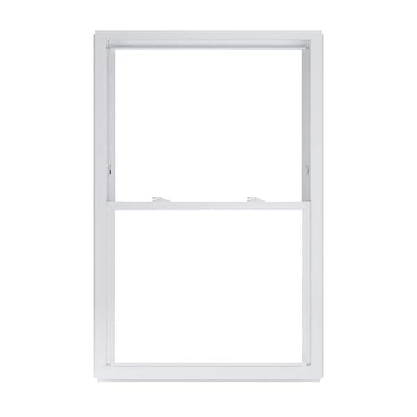 American Craftsman 36 in. x 54 in. 50 Series Low-E Argon SC Glass Double Hung White Vinyl Replacement Window, Screen Incl
