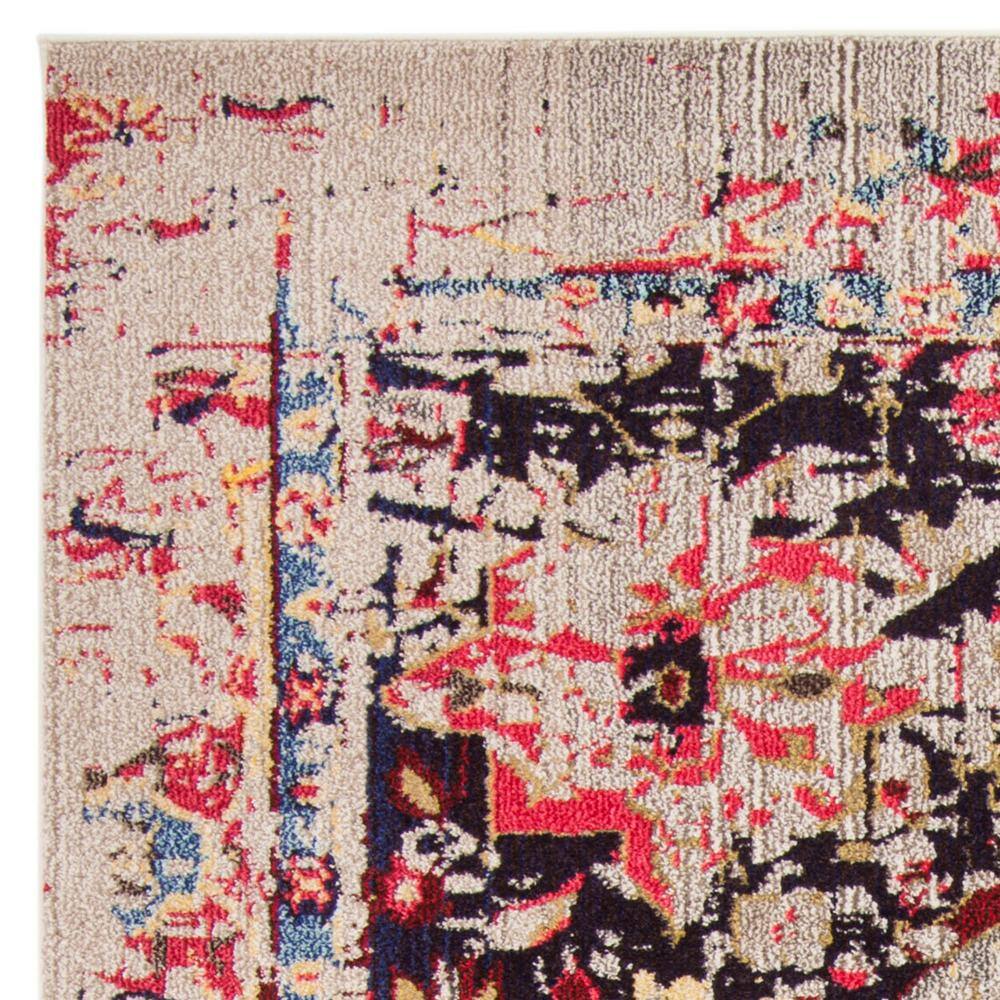 Gray Hand-Knotted Synthetic 9' x 12' Rectangular Rug
