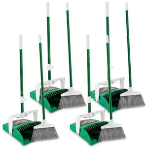 New Broom and Dustpan Set with Long Handle Portable Broom Dustpan