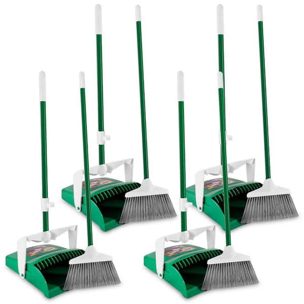 Bathroom Cleaning Set with 4 Piece Handle – The Dustpan and Brush