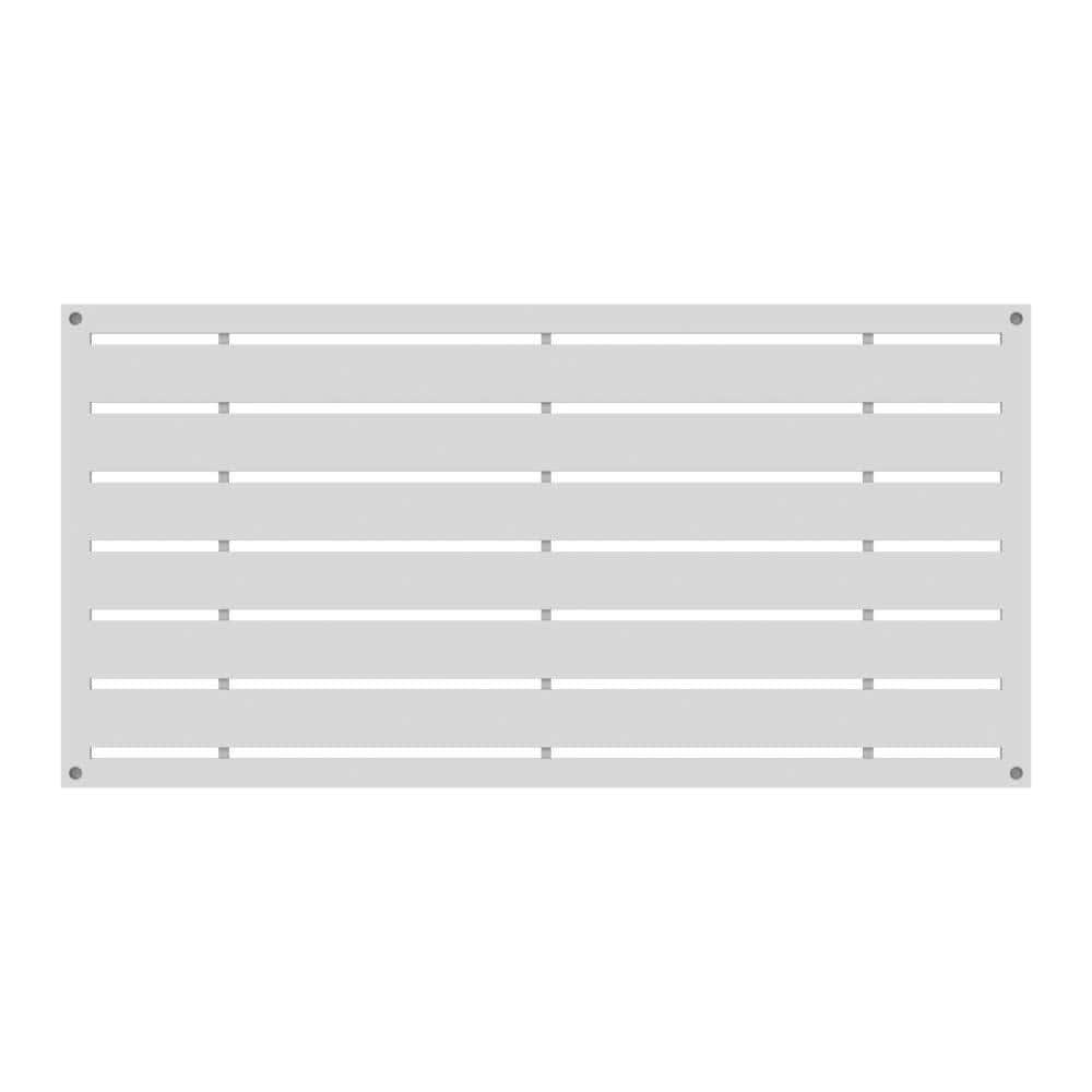 Barrette Outdoor Living 2 ft. x 4 ft. Boardwalk White Barrette Outdoor Living 2 ft. x 4 ft. Boardwalk White