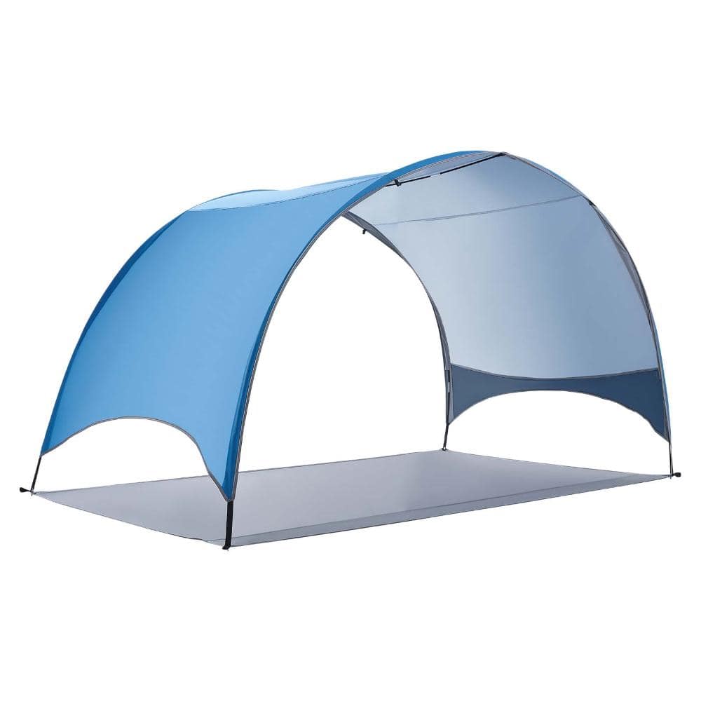 SKONYON Beach Tent Sun Shelter for 4 Person, UPF 50+ 360 Ventilated Canopy, Lightweight Portable Sun Shade